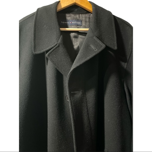 Mens xl Tommy Hilfiger fall trench coat - Picture 3 of 6